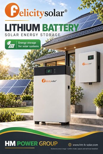 بطارية ليثيوم Felicity Solar لتخزين الطاقة الشمسية