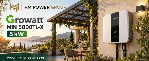 محول Growatt MIN 5000TL-X بقدرة 5 كيلوواط