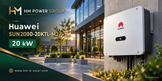 محول Huawei SUN2000-20KTL-M2 بقدرة 20 كيلوواط